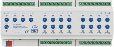 ARDEBO.de - AKS-2016.03 Schaltaktor 20-fach, 12TE, REG, 16 A, 230 V AC, C-Last, Standard, 14