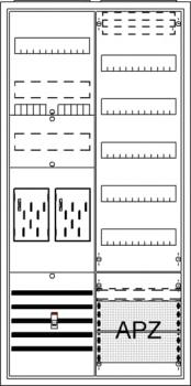 Striebel & John BA27FM BA27FM Komplettschrank, AP BKE-I, A27 2Z1V5A2