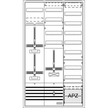 Striebel & John DA39BY DA39BY Komplettschrank, AP Dreipunkt, A39 2Z1S+2RE1V7A2