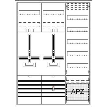 Striebel & John DA37BG DA37BG Komplettschrank, AP Dreipunkt, A37 2Z1V5A2