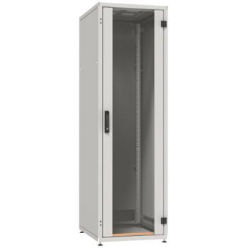 Newlec NNCSN42HE800800.01 Netzwerkschrank 42HE, 800x800mm, Fronttür Glas 1-tlg., Rücktü