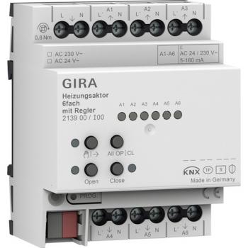 Gira 213900 Heizungsaktor 6f Regler OneKNX REG