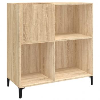 Plattenschrank Sonoma-Eiche 84,5x38x89 cm Holzwerkstoff