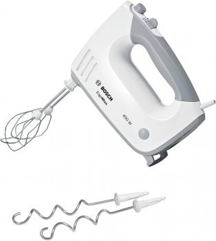 ARDEBO.de Bosch MFQ36400 ErgoMixx Handmixer, 450 W, 5 Geschwindigkeitsstufen, weiß