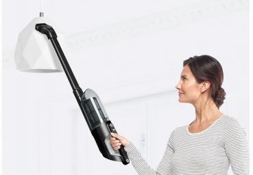 Bosch BBH32101 Akku- Staubsauger, Schnell griffbereit, konstant hohe Leistung, Dark night schwarz