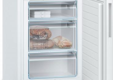 Bosch KGE39AWCA Serie 6 Stand Kühl-Gefrierkombination, 60 cm breit, 343 L, LowFrost, VitaFresh, weiß