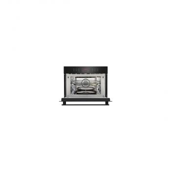 Amica EBC 841 600 S EEK: A Kompakt-Einbau-Backofen mit Mikrowelle, 44 L, Heißluft, 13 Programme, 900 W Mikrowelle, 1750 W Grill, schwarz