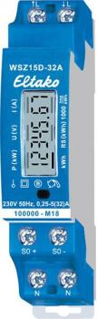 ARDEBO.de Eltako WSZ15D-32A MID Wechselstromzähler, MID geeicht, 32A (28032015), 18 mm