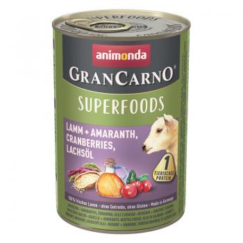 ARDEBO.de Animonda GranCarno Adult Superfood Lamm & Amaranth 400g