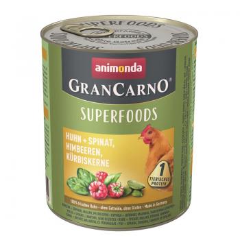 ARDEBO.de Animonda GranCarno Adult Superfood Huhn & Spinat 800g