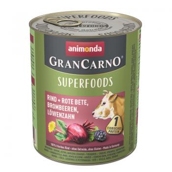 ARDEBO.de Animonda GranCarno Adult Superfood Rind & Rote Beete 800g