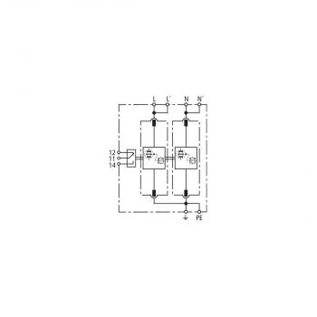 Dehn DV M TN 255 FM Kombi-Ableiter, Typ 1+2 (951205)