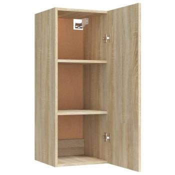 Wandschrank Sonoma-Eiche 34,5x34x90 cm Holzwerkstoff