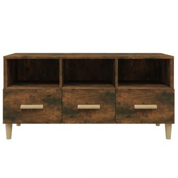 TV-Schrank Räuchereiche 102x36x50 cm Holzwerkstoff