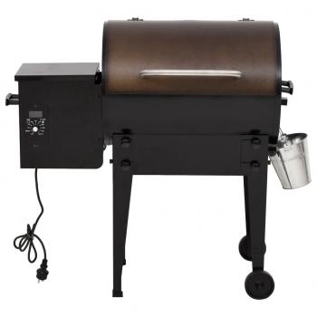 Pelletgrill Schwarz 94 cm Eisen