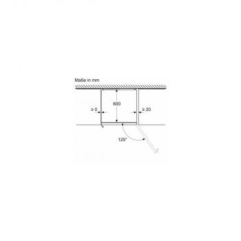 Bosch KGN39OXBT Serie 4 Stand Kühl-Gefrierkombination, 60 cm breit, 363 L, No Frost, VitaFresh Plus, Superkühlen, Supergefrieren, LED mit Softstart, Edelstahl schwarz Antifingerprint