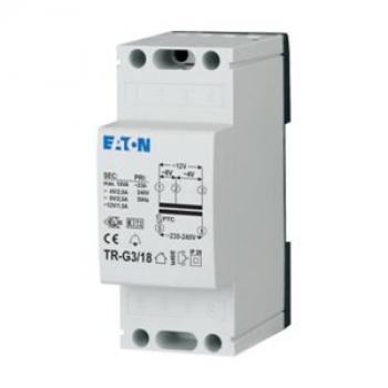 Eaton Electric TR-G3/18 Transformator, 230V, 4/8/12V, 2/2/1,5A