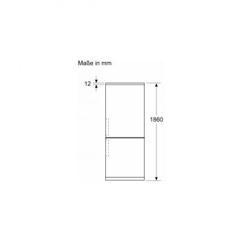 Bosch KGN367WCT Stand Kühl- Gefrierkombination, 60cm breit, 321L, NoFrost, Urlaubsschaltung, Schnellgefrieren, Schnellkühlen, weiß