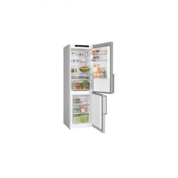 Bosch KGN36VICT Serie 4 Stand Kühl- Gefrierkombination, 60cm, 321L, NoFrost, Schnellgefrieren, Schnellkühlen, 0 Grad Fach, Edelstahl mit Antifingerprint