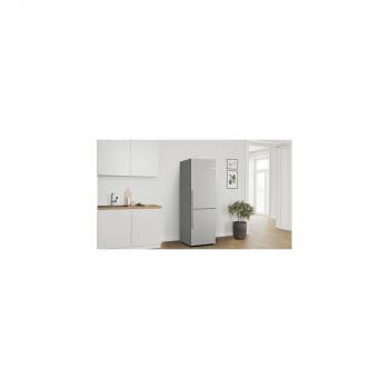 Bosch KGN36VICT Serie 4 Stand Kühl- Gefrierkombination, 60cm, 321L, NoFrost, Schnellgefrieren, Schnellkühlen, 0 Grad Fach, Edelstahl mit Antifingerprint