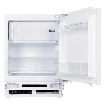 Amica UKSX 361 900 Unterbau-Kühlschrank, Nischenhöhe 82 cm, 59,6 cm breit, 111 L, elektronische Steuerung, Festtür-Technik, weiß