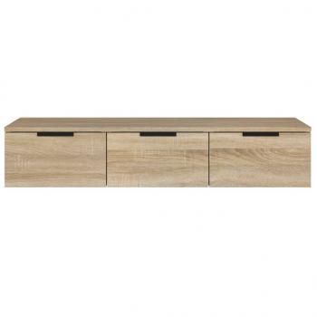 Wandschrank Sonoma-Eiche 102x30x20 cm Holzwerkstoff