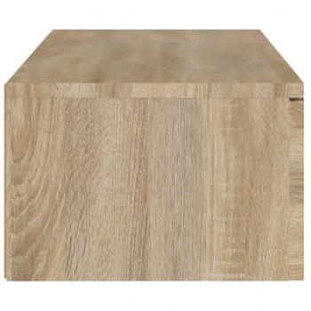 Wandschrank Sonoma-Eiche 102x30x20 cm Holzwerkstoff