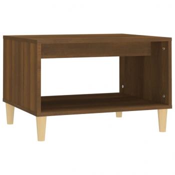 Couchtisch Braun Eichen-Optik 60x50x40 cm Holzwerkstoff