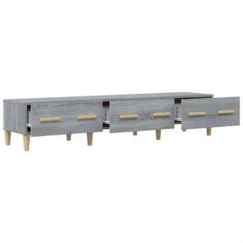 TV-Schrank Grau Sonoma 150x34,5x30 cm Holzwerkstoff