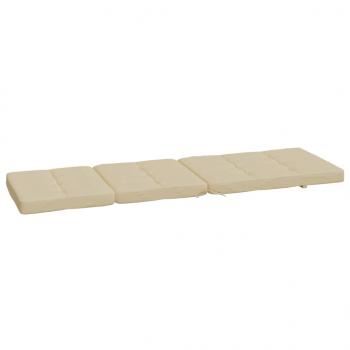 Liegestuhl-Auflagen 2 Stk. Beige Oxford-Gewebe