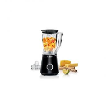 Bosch MMB6141B VitaPower Serie | 4 Standmixer, 1200W, 1.5L Behälter, 2 Geschwindigkeitsstufen+ Pulse Funktion, schwarz