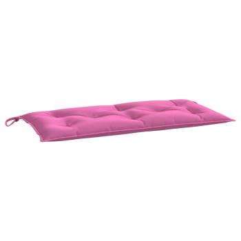 Gartenbank-Auflagen 2 Stk. Rosa 100x50x7 cm Stoff