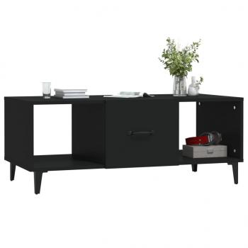 Couchtisch Schwarz 102x50x40 cm Holzwerkstoff