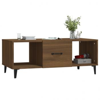 Couchtisch Braun Eichen-Optik 102x50x40 cm Holzwerkstoff