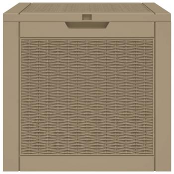 Gartenbox Hellbraun 55,5x43x53 cm Polypropylen