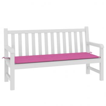 Gartenbank-Auflage Rosa 150x50x3 cm Oxford-Gewebe