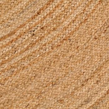 Teppich Jute Geflochten 180 cm Rund