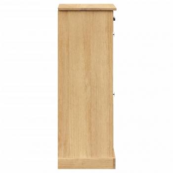 Schuhschrank VIGO 60x35x96 cm Massivholz Kiefer