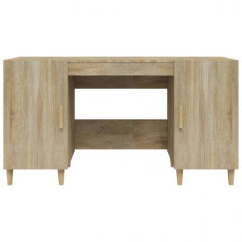 Schreibtisch Sonoma-Eiche 140x50x75 cm Holzwerkstoff