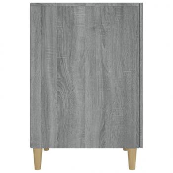 Schreibtisch Grau Sonoma 140x50x75 cm Holzwerkstoff