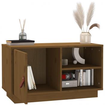 TV-Schrank Honigbraun 70x34x40 cm Massivholz Kiefer