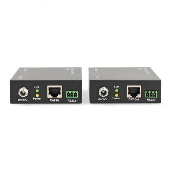 HDMI ? Extender | Über CAT6 | Up to 60.0 m | 4K@60Hz | 18 Gbps | Metall | Anthrazit