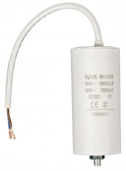 ARDEBO.de - Kondensator 50.0uf / 450 V + cable