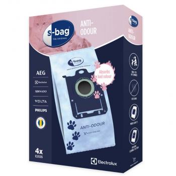 E203S s-bag® Anti-Odour Staubsaugerbeutel 4 Stück (Menge: 10 je Bestelleinheit)