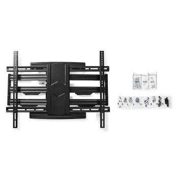 Vollbewegliche-TV-Wandhalterung | 43 - 100 " | maximal unterstützes Bildschirmgewicht: 70 kg | kippbar | drehbar | Minimaler Wandabstand: 70 mm | Maximaler Wandabstand: 800 mm | 3 Drehpunkt(e) | Stahl | Schwarz