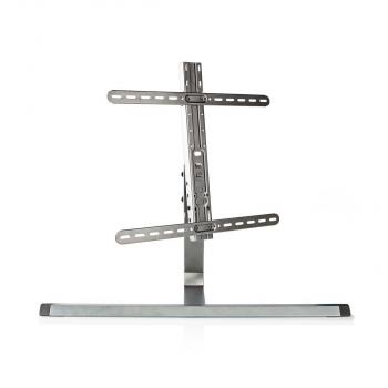 Vollbeweglicher TV-Ständer | 37 - 75 " | maximal unterstützes Bildschirmgewicht: 40 kg | kippbar | drehbar | Einstellbare voreingestellte Höhen | Aluminium / Stahl | Grau