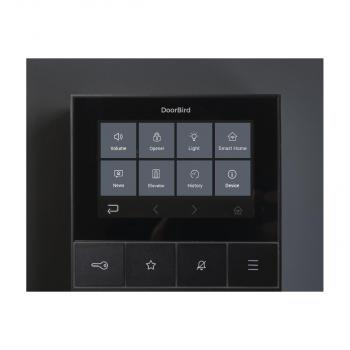 DoorBird A1101 IP Video-Innenstation, 4 Zoll Display, WLAN, Schwarz