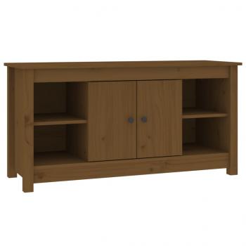 TV-Schrank Honigbraun 103x36,5x52 cm Massivholz Kiefer