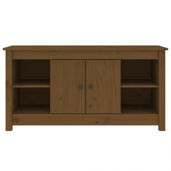 TV-Schrank Honigbraun 103x36,5x52 cm Massivholz Kiefer