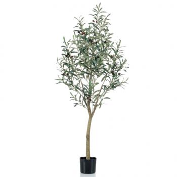 ARDEBO.de - Emerald Künstlicher Olivenbaum im Topf 140 cm